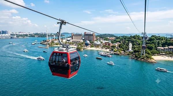 Sentosa Cable Car & Madame Tussauds