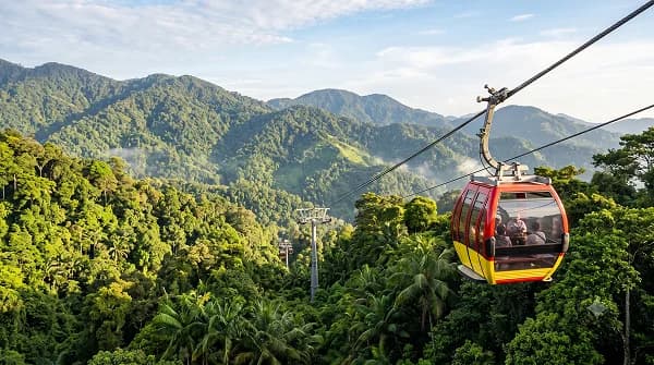 Genting Highlands Cable Car Journey