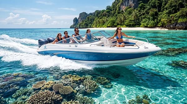 Coral Island Speedboat Tour