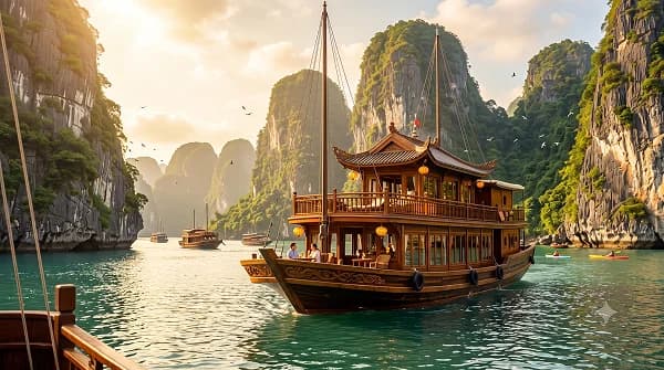 Overnight Halong Bay Luxury Cruise