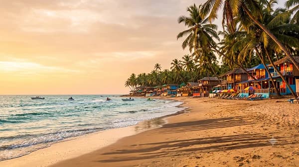Goa Beach Sunset