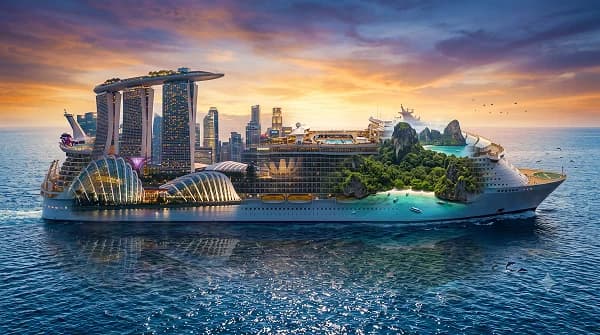 Gardens by the Bay & Bangkok Temple